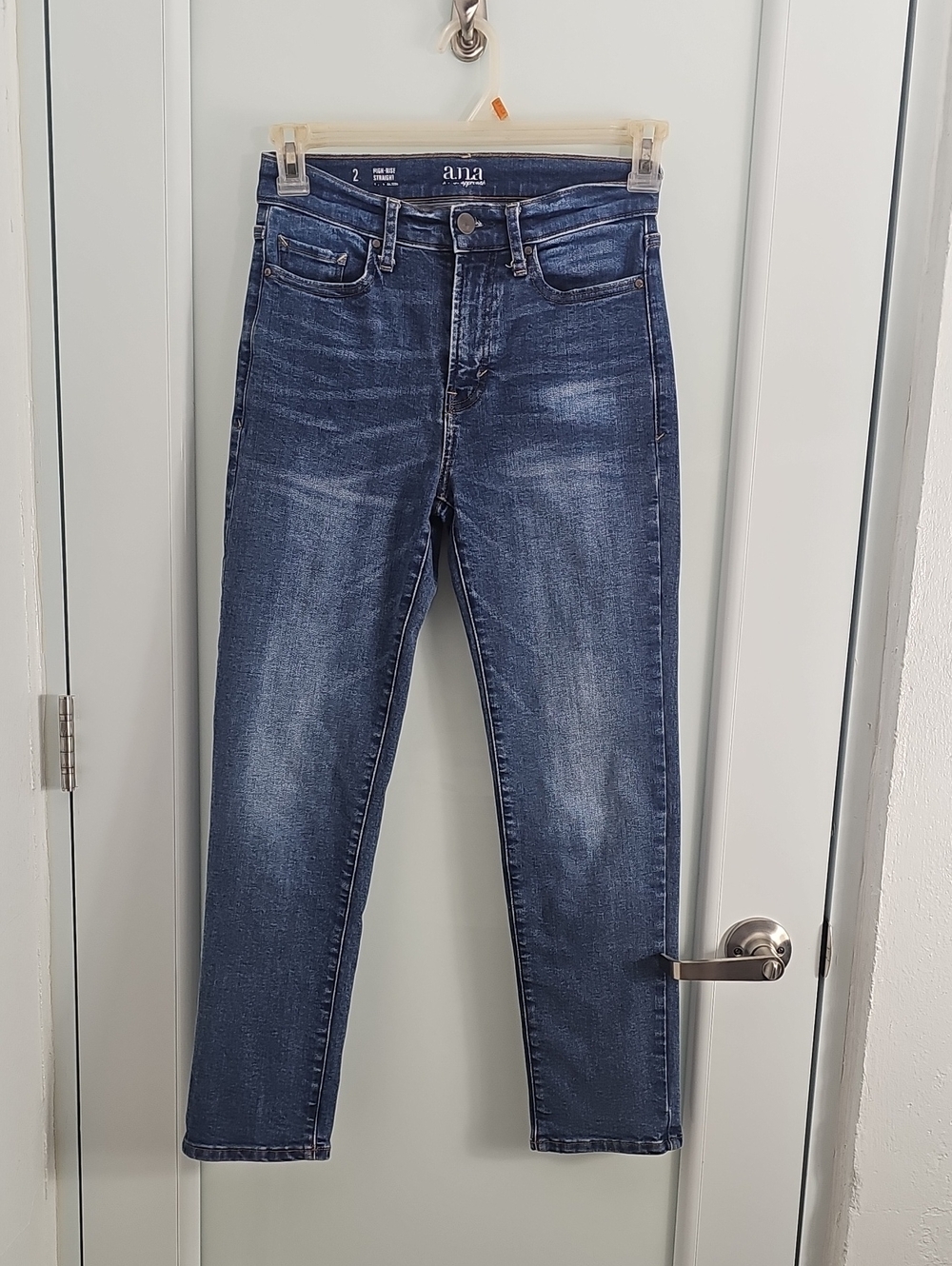 A.N.A Straight Highrise Women Jean. Size 2